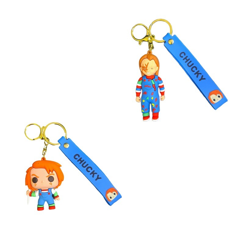 جاکلیدی سیلیکونی طرح Chucky بسته 2 عددی