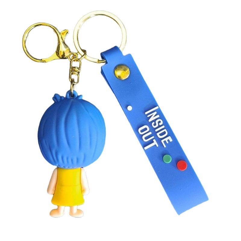 جاکلیدی سیلیکونی طرح Inside Out بسته 5 عددی