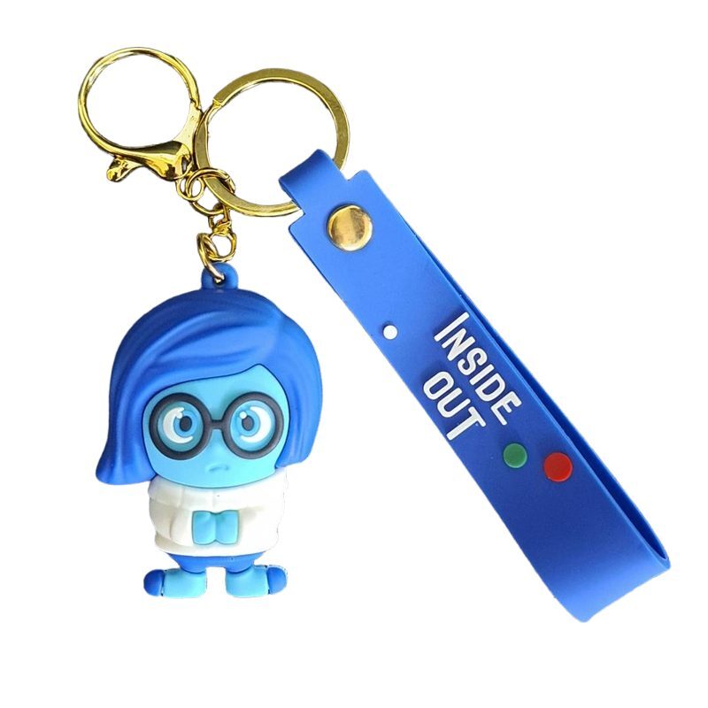 جاکلیدی سیلیکونی طرح Inside Out بسته 5 عددی