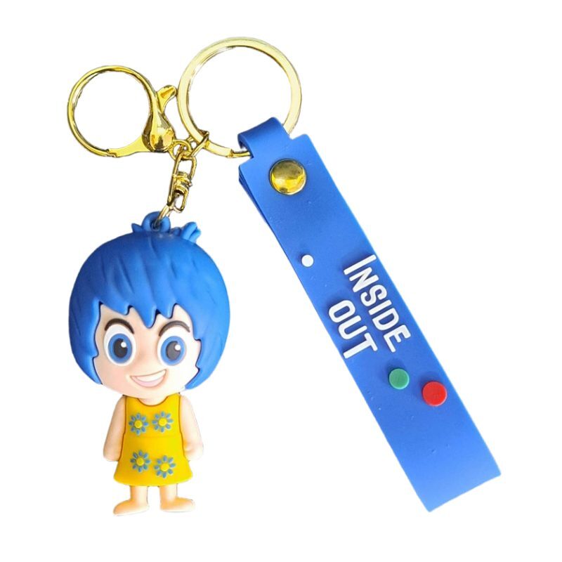 جاکلیدی سیلیکونی طرح Inside Out بسته 5 عددی