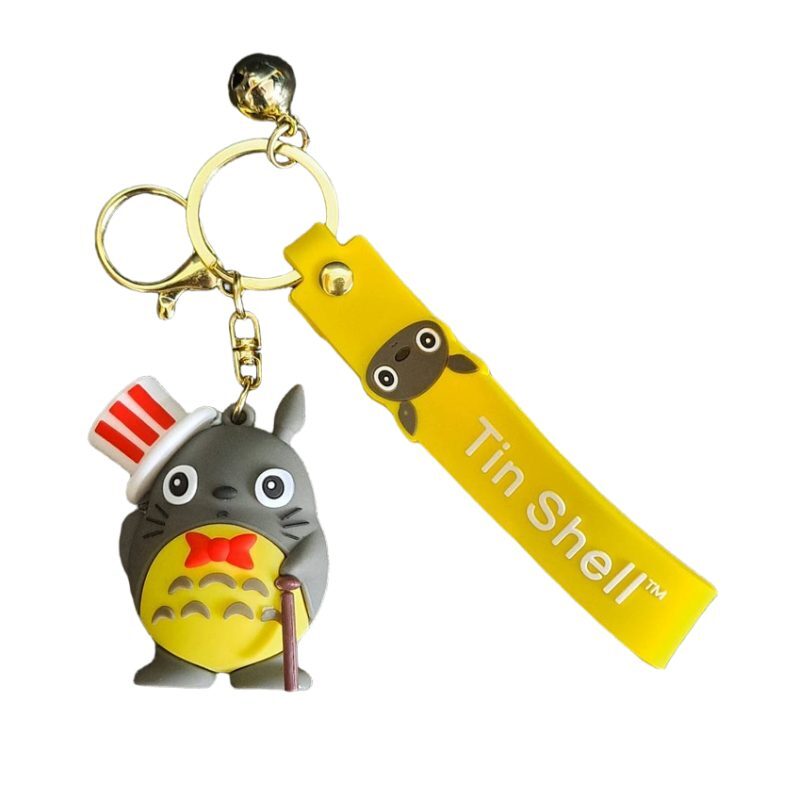 جاکلیدی سیلیکونی طرح Totoro بسته 4 عددی