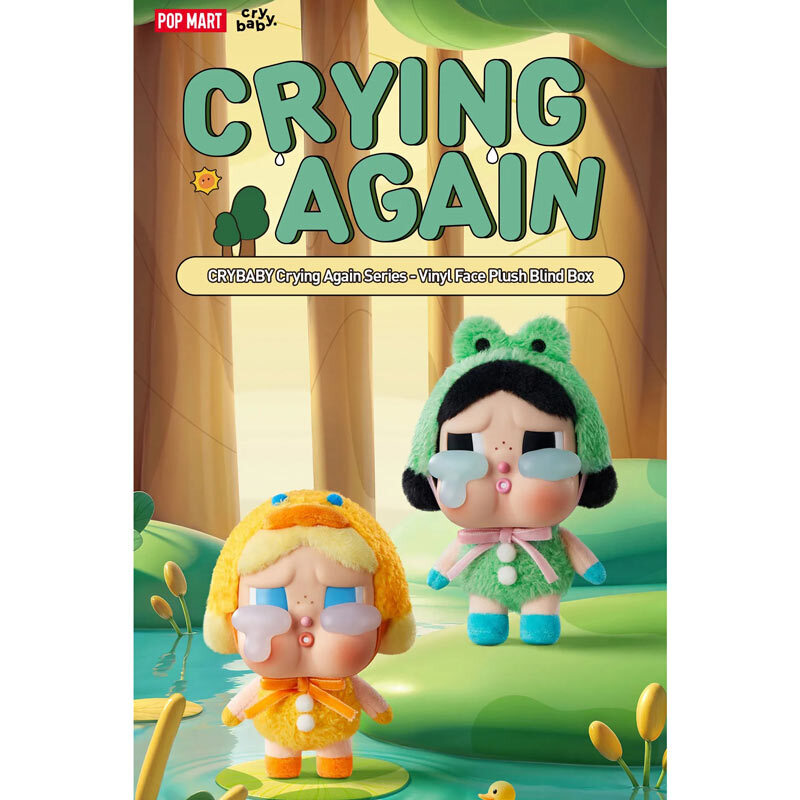 اسباب بازی شانسی کرای بیبی Pop Mart Baby Crying