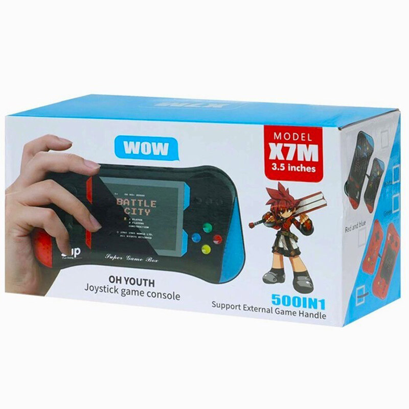 کنسول بازی دستی SUP Game Box X7M + دسته اضافی