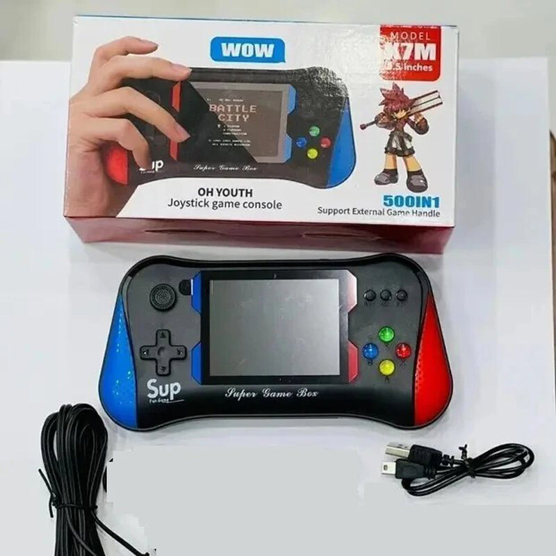کنسول بازی دستی SUP Game Box X7M + دسته اضافی