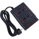 چند راهی 4 خانه یسیدو MC08 با کابل 1.88 متری + شارژر USB