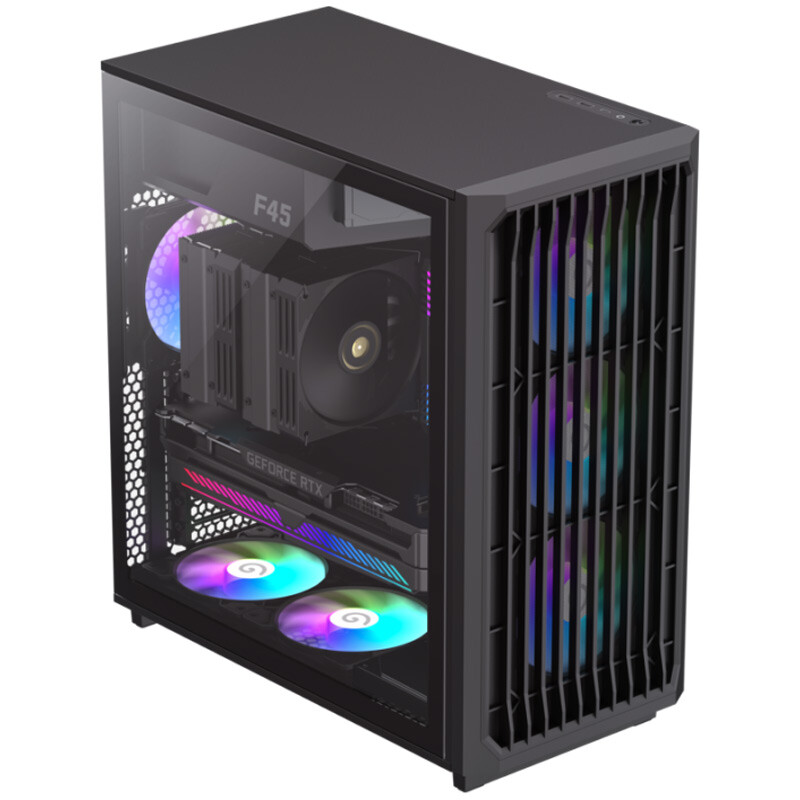 کیس کامپیوتر گیم مکس GameMax F45 Black