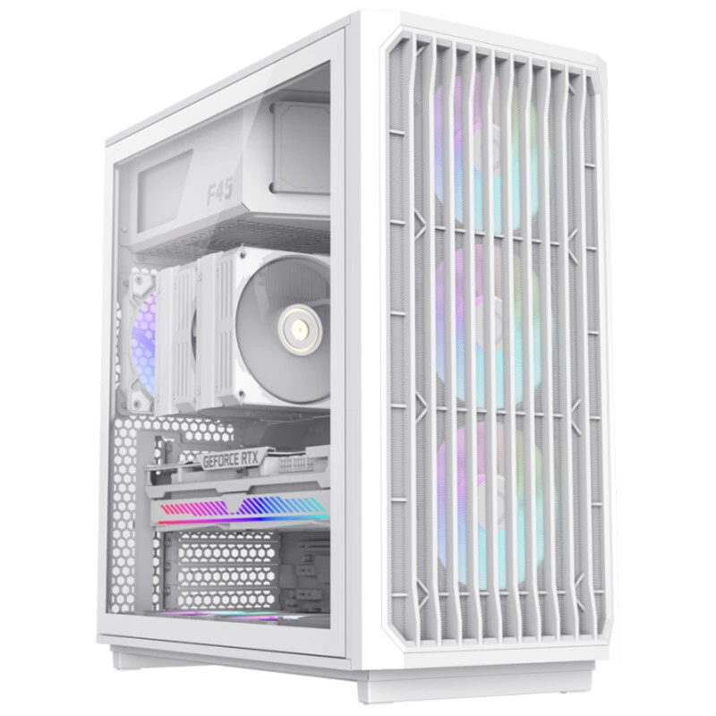 کیس کامپیوتر گیم مکس GameMax F45 White