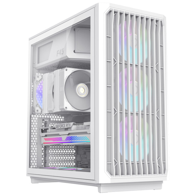 کیس کامپیوتر گیم مکس GameMax F45 White