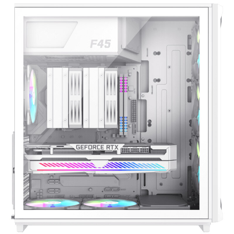 کیس کامپیوتر گیم مکس GameMax F45 White