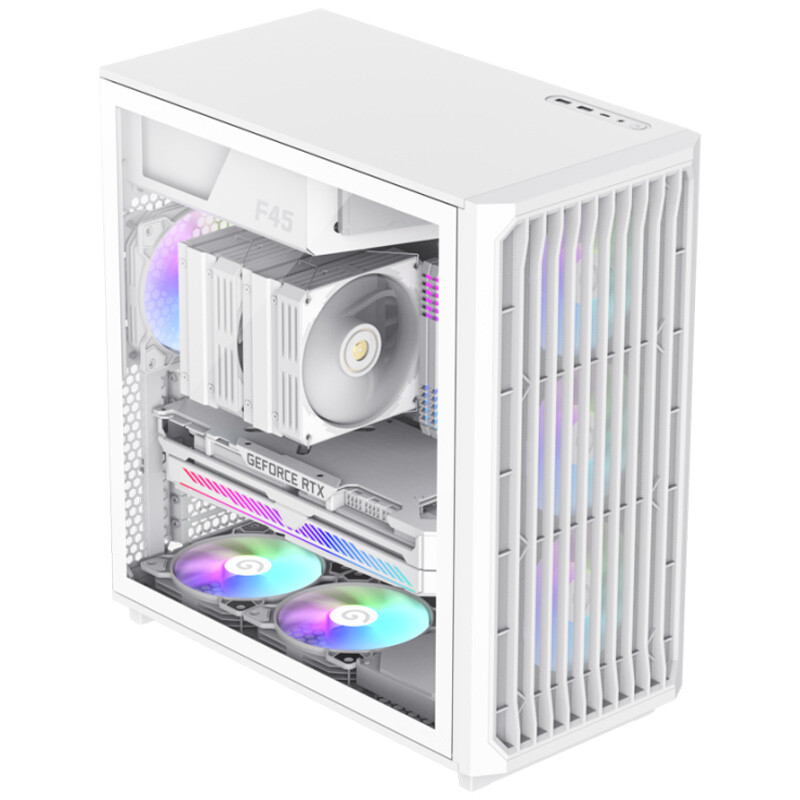 کیس کامپیوتر گیم مکس GameMax F45 White