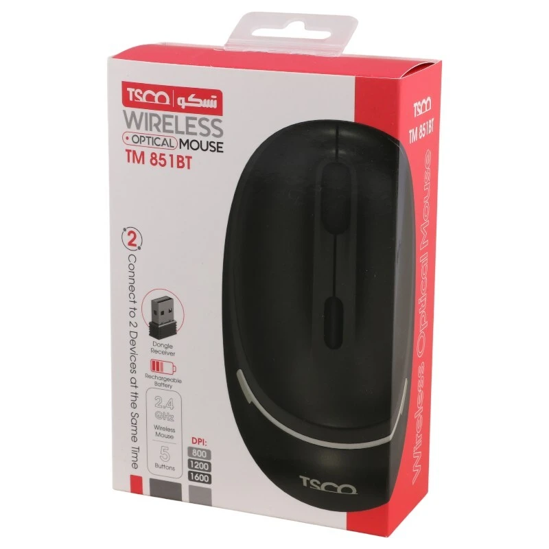 موس بی سیم تسکو TM 851BT