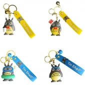جاکلیدی سیلیکونی طرح Totoro بسته 4 عددی