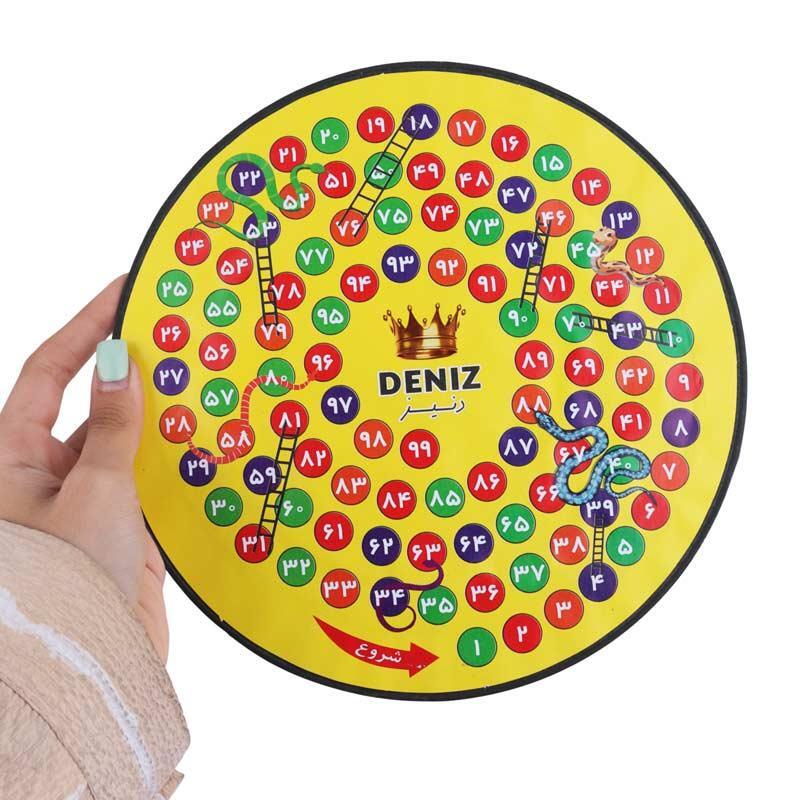 بازی فکری منچ و مارپله Deniz