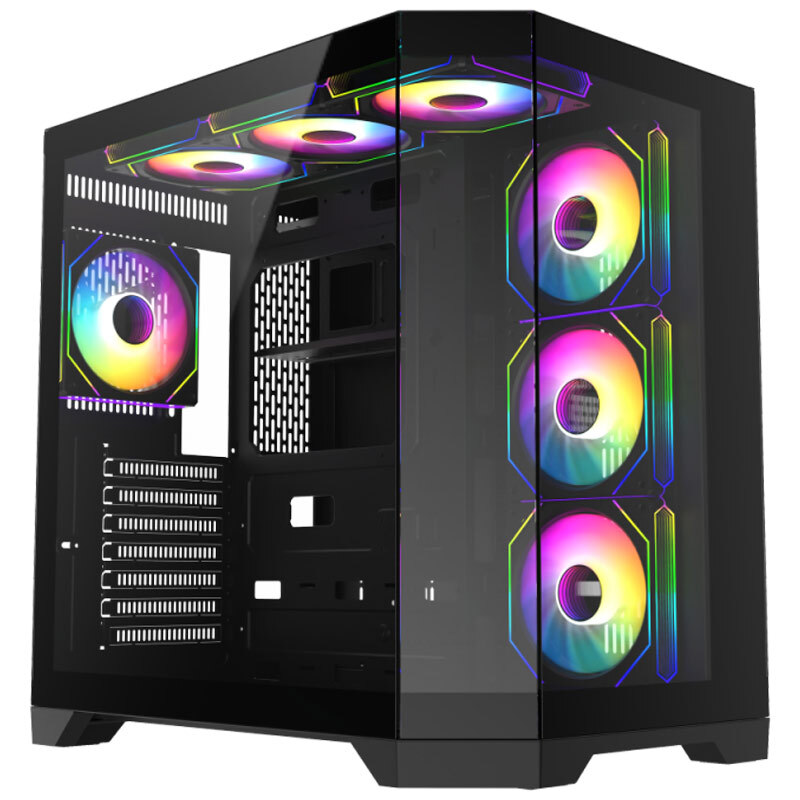 کیس کامپیوتر گیم مکس GameMax HYPE-A Black