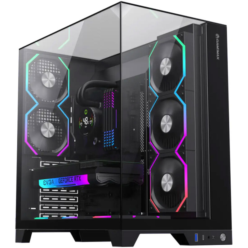 کیس کامپیوتر گیم مکس GameMax Infinity Pro Black