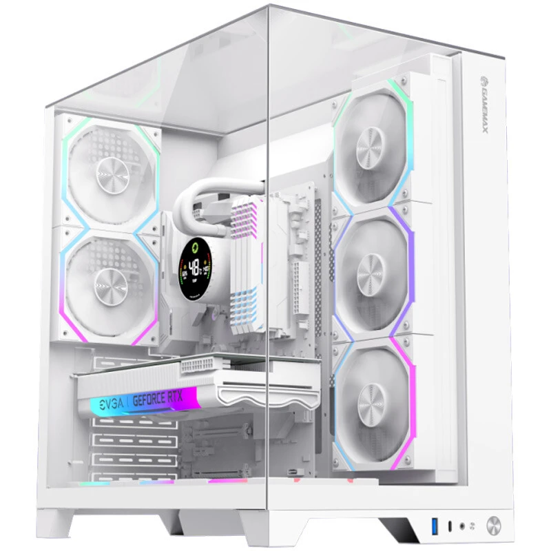 کیس کامپیوتر گیم مکس GameMax Infinity Pro White