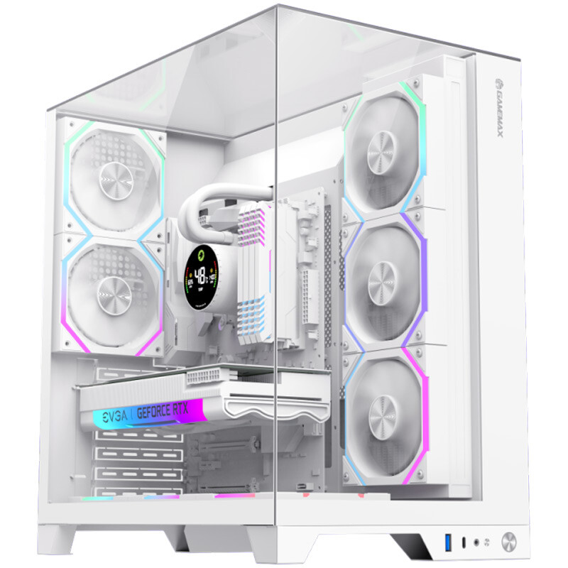 کیس کامپیوتر گیم مکس GameMax Infinity Pro White
