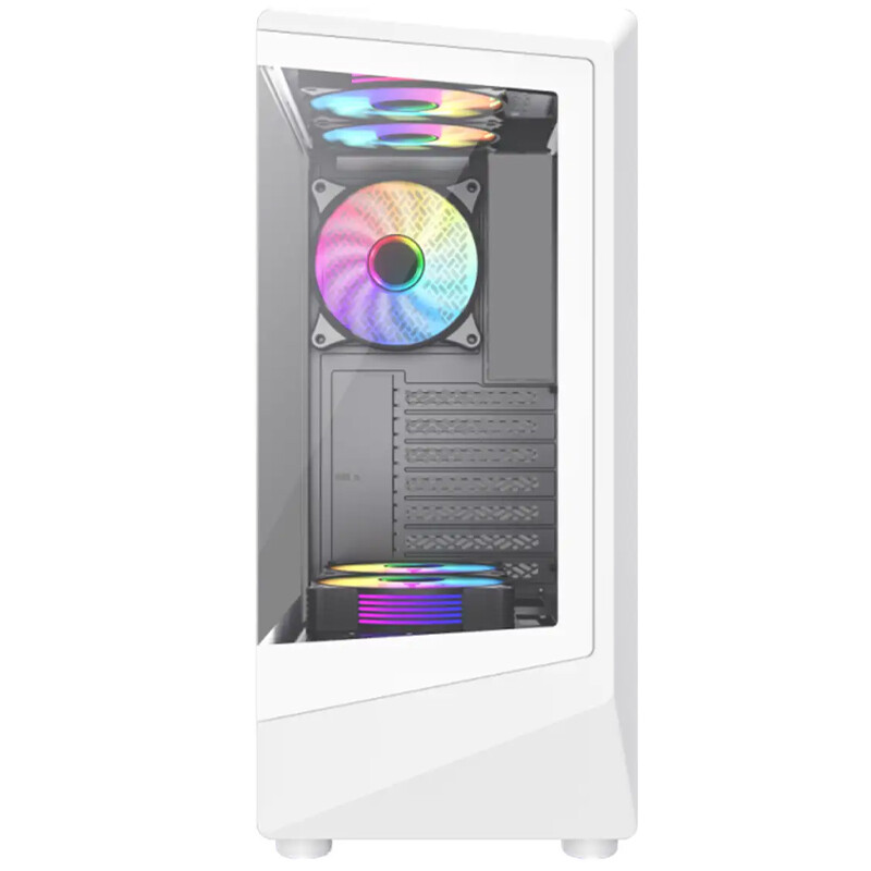 کیس کامپیوتر گیم مکس GameMax Vista COC White