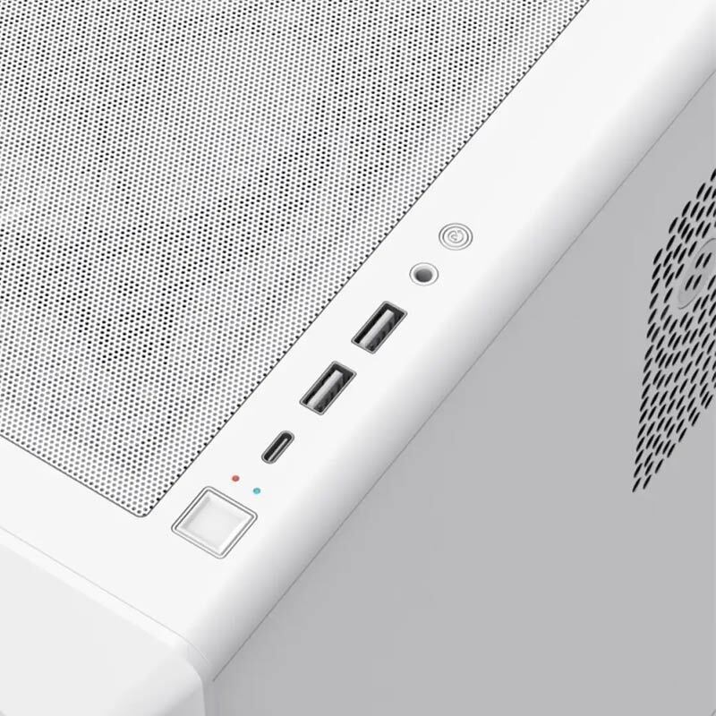 کیس کامپیوتر گیم مکس GameMax Vista COC White