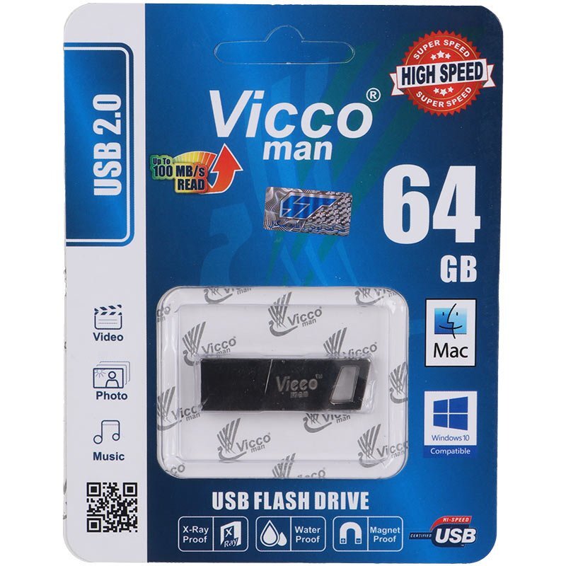 فلش 64 گیگ ویکومن ViccoMan VC260