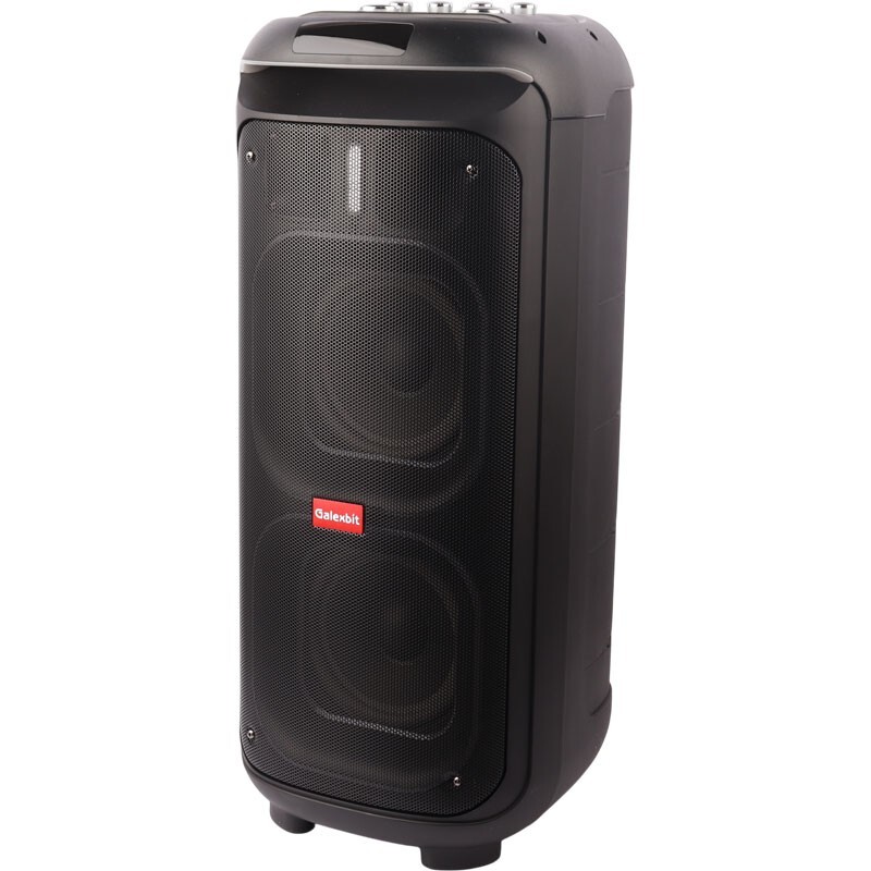 اسپیکر چمدانی بلوتوثی گلکس بیت GS-63 + میکروفون و ریموت کنترل
