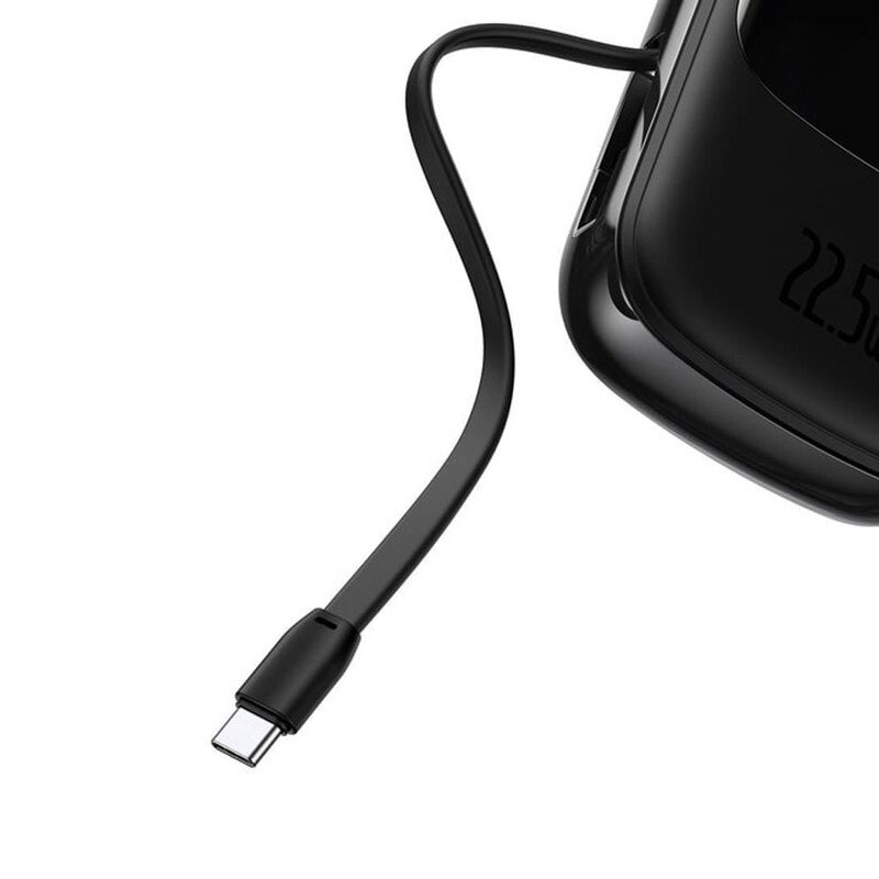 پاور بانک فست شارژ باسئوس Qpow Pro+ P10067100112 22.5W ظرفیت 10000 میلی آمپر ساعت