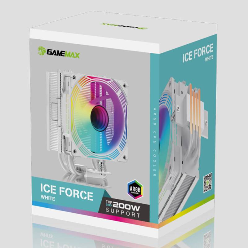 خنک کننده پردازنده گیم مکس Ice Force White