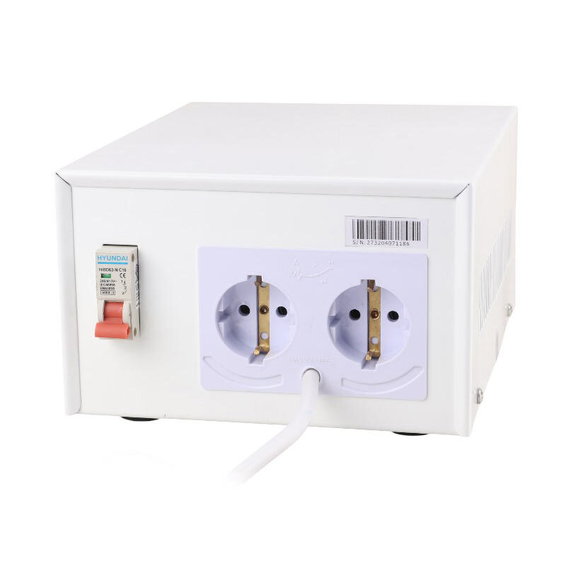 استابلایزر یخچال و فریزر 2 خانه ارت دار تیراژه STB 3000 با کابل 1.6 متری