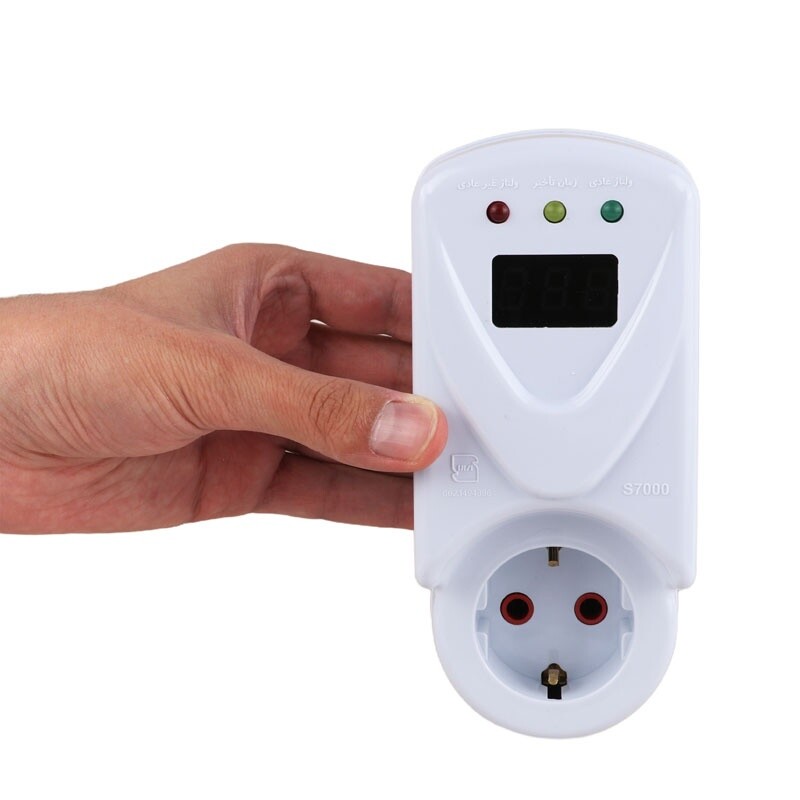 محافظ برق کولر گازی ارت دار تیراژه S7000 کد 2