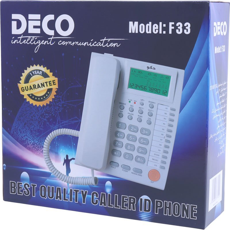 تلفن رومیزی دکو Deco F33