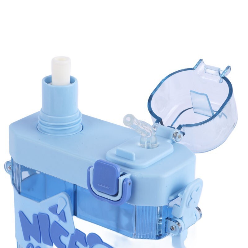 قمقمه دو مخزنه دور سیلیکون NICE طرح کرومی