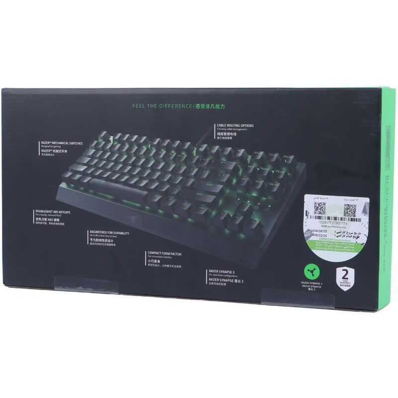 کیبورد گیمینگ ریزر Blackwidow X Tenkeyless