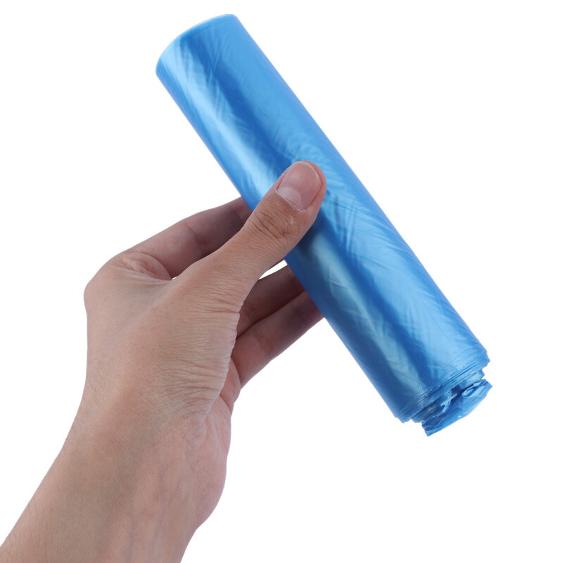 کیسه زباله رولی رنگی کفشدوزک سایز 70*90 سانتی متر 3 رول