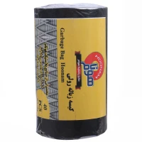 کیسه زباله رولی مشکی هونام سایز 55*80 سانتی متر بسته 500 گرمی