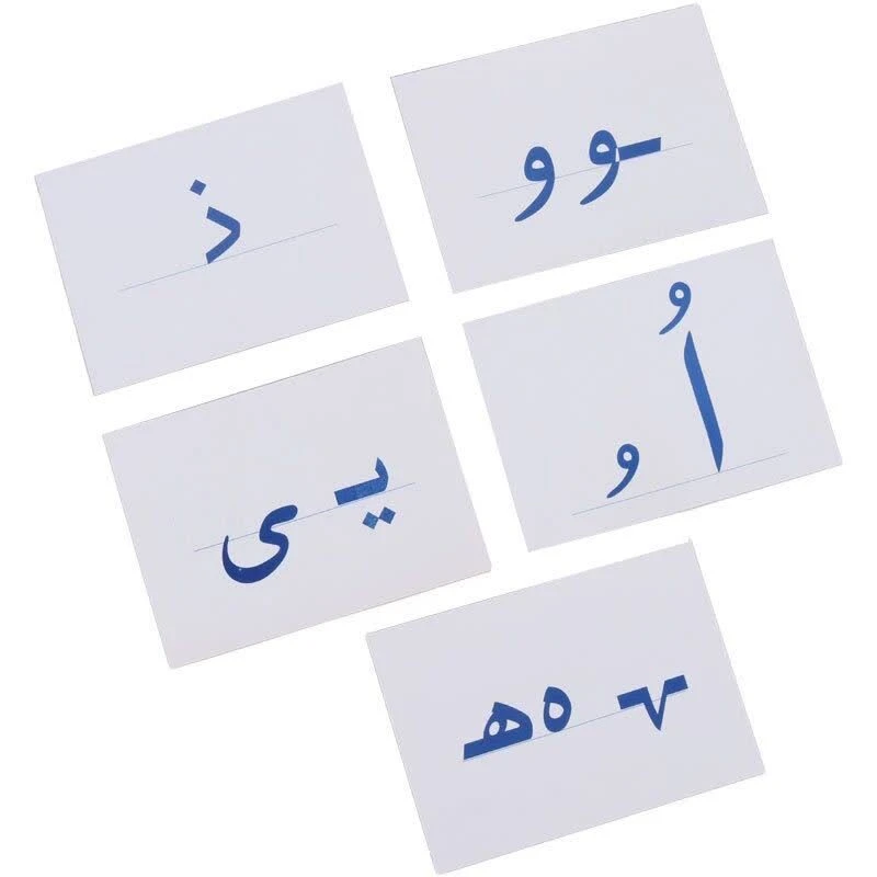 فلش کارت آموزشی حروف الفبای فارسی بسته 36 عددی
