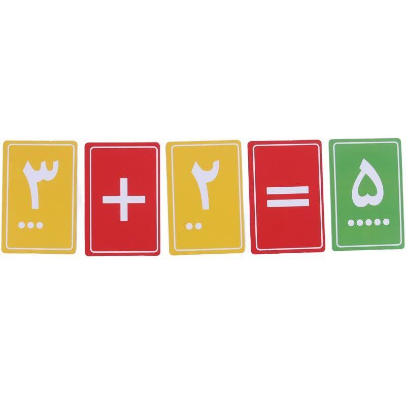 فلش کارت آموزشی اعداد و علامت ماوا بسته 36 عددی