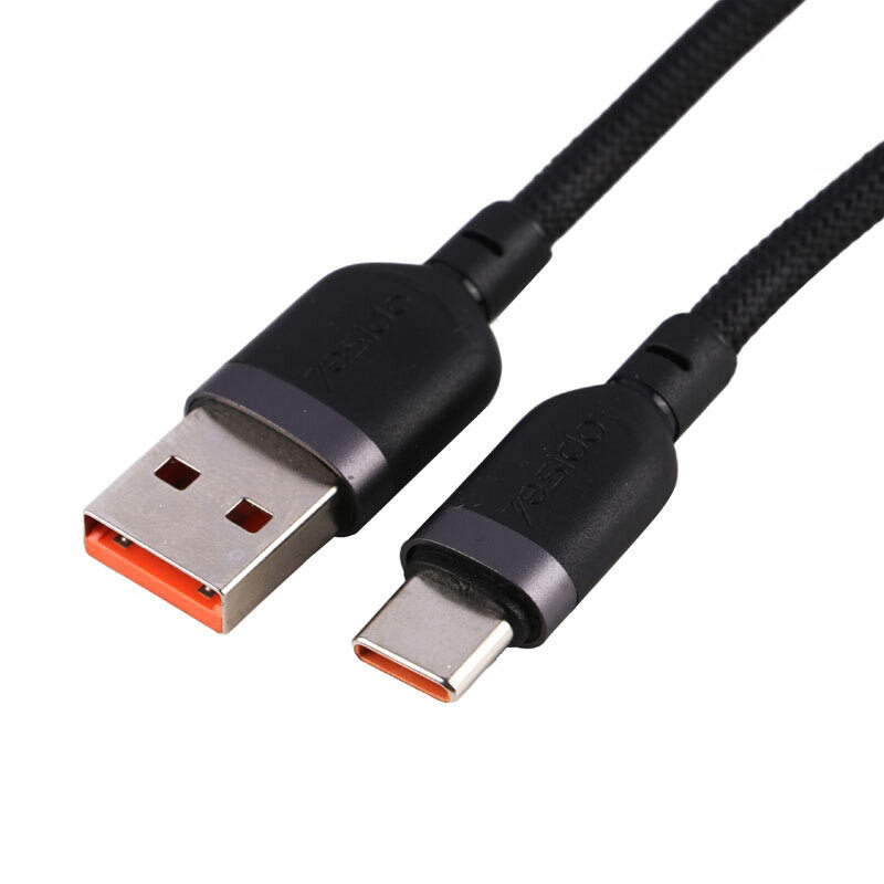 کابل کوتاه تایپ سی فست شارژ 18 وات یسیدو CA131C طول 30 سانتی متر