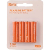 باتری چهارتایی قلمی بیوا Alkaline BAT-01