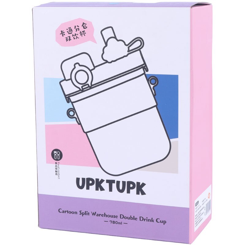 قمقمه 780 سی سی دو مخزنه دور سیلیکون Upktupk