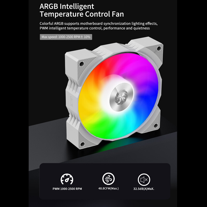 خنک کننده پردازنده گیم مکس Gamma 90 Digital White