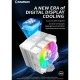 خنک کننده پردازنده گیم مکس Gamma 90 Digital White