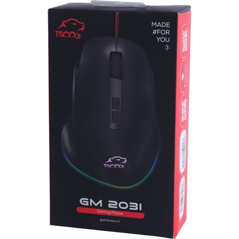 موس گیمینگ تسکو GM 2031