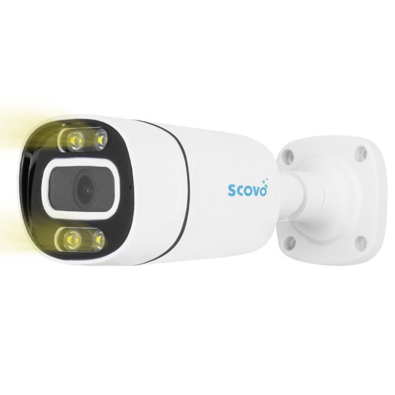 دوربین مداربسته تحت شبکه اسکوو 4 مگاپیکسل SC-IP-688 Warmlight