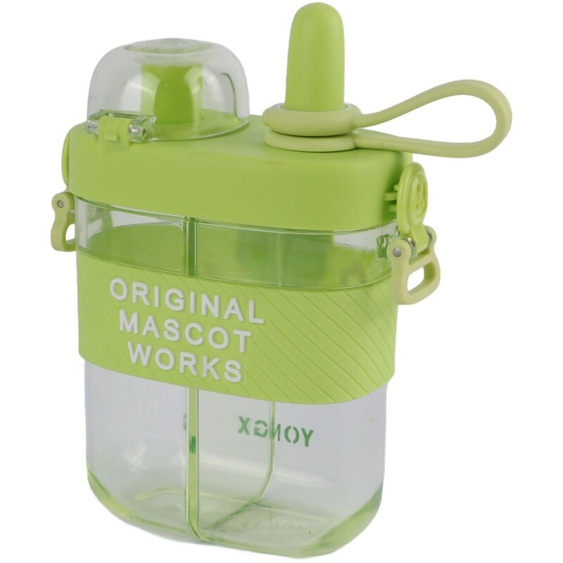 قمقمه 800 سی سی دو مخزنه دور سیلیکون Yongx