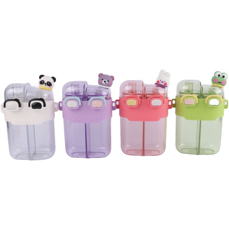 قمقمه 780 سی سی دو مخزنه دور سیلیکون Summer Smile