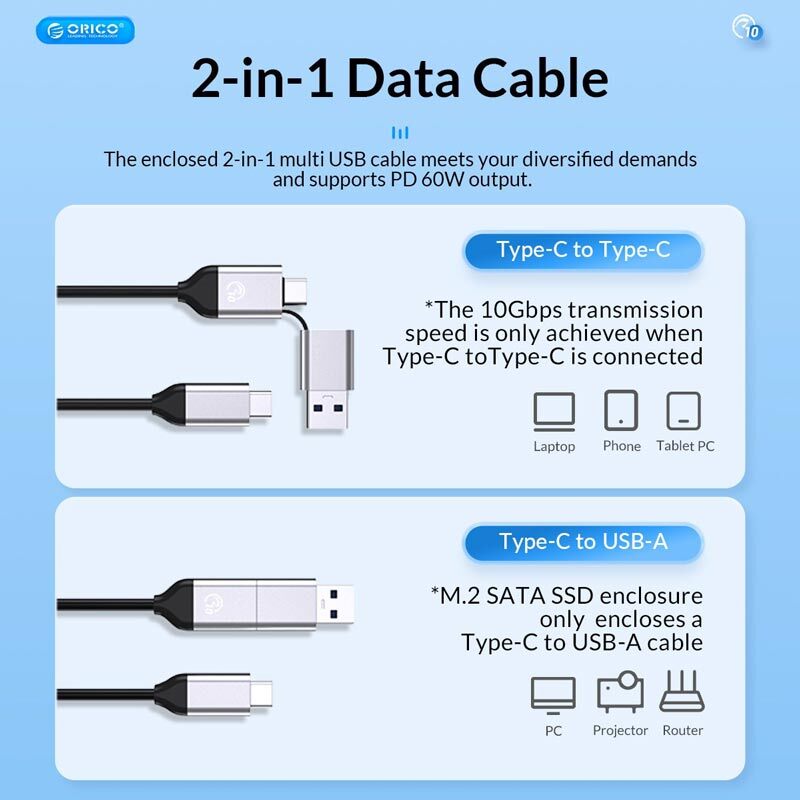داک هارد 1 سینی اوریکو Orico 6616C3 Type-C / USB