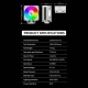 خنک کننده پردازنده گیم مکس Sigma 520 Digital White