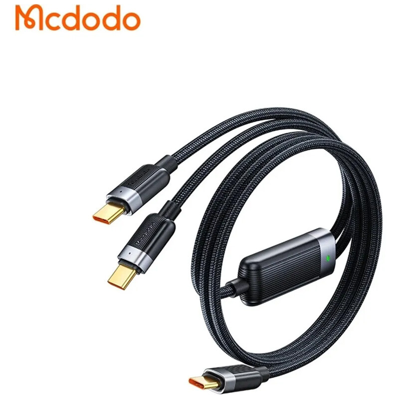 کابل دو سر فست شارژ 100 وات مک دودو CA-678 طول 1.5 متر