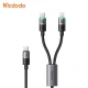 کابل دو سر فست شارژ 100 وات مک دودو CA-670 طول 1.5 متر