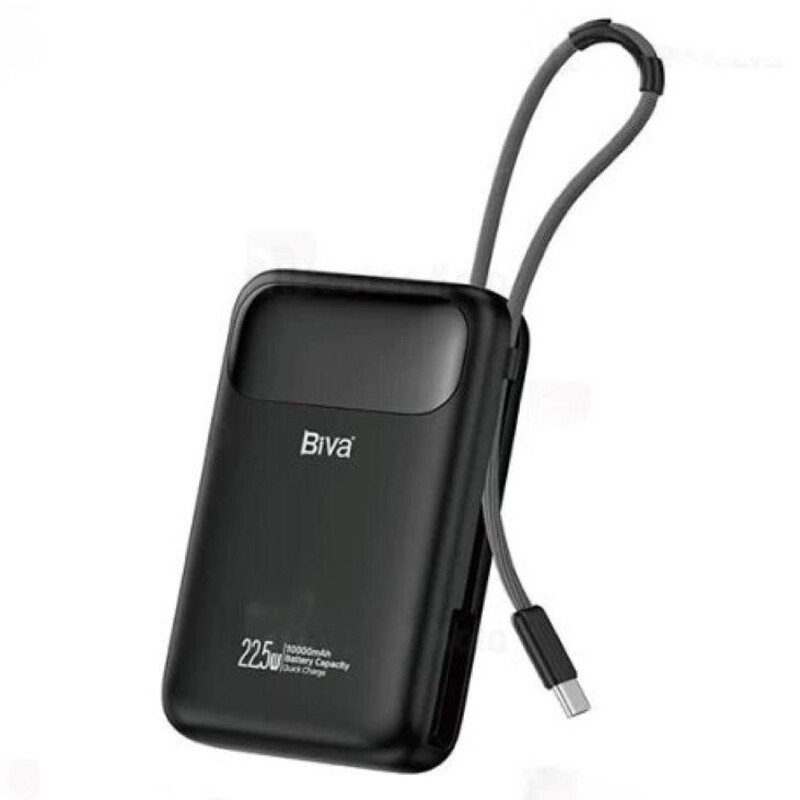 پاور بانک فست شارژ بیوا BP-023 PD 22.5W ظرفیت 10000 میلی آمپر ساعت